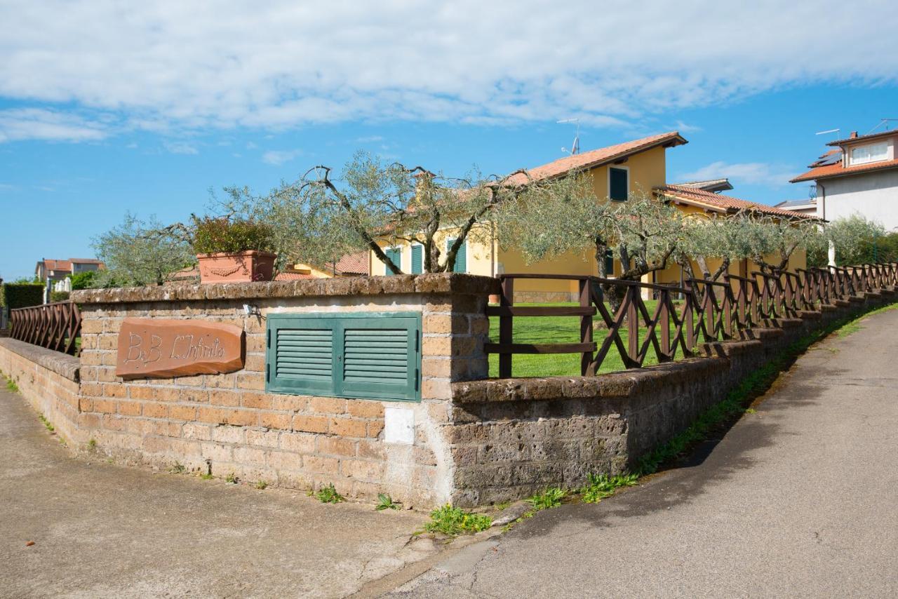 L'Infinito Bed & Breakfast Carbognano Bagian luar foto
