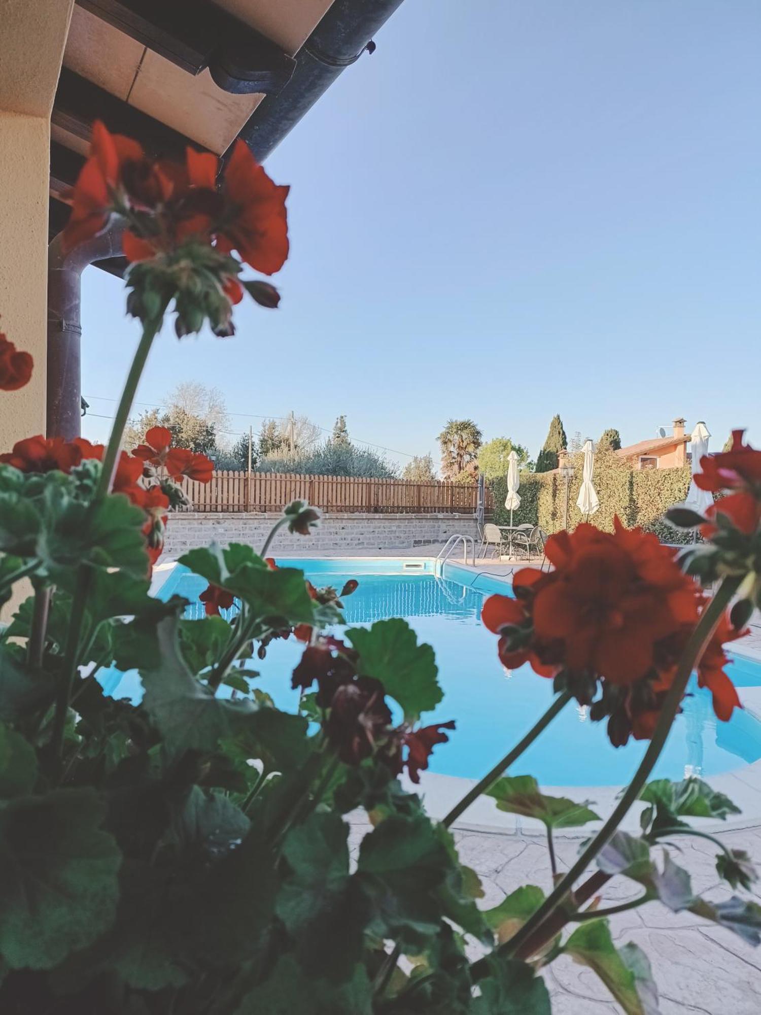 L'Infinito Bed & Breakfast Carbognano Bagian luar foto